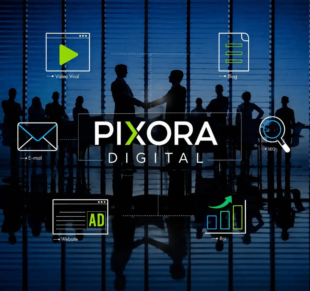 Pixora Digital office